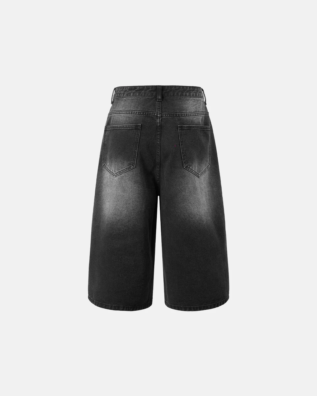 Washed Baggy Longline Jorts | Inflation Streetwear - Image 3