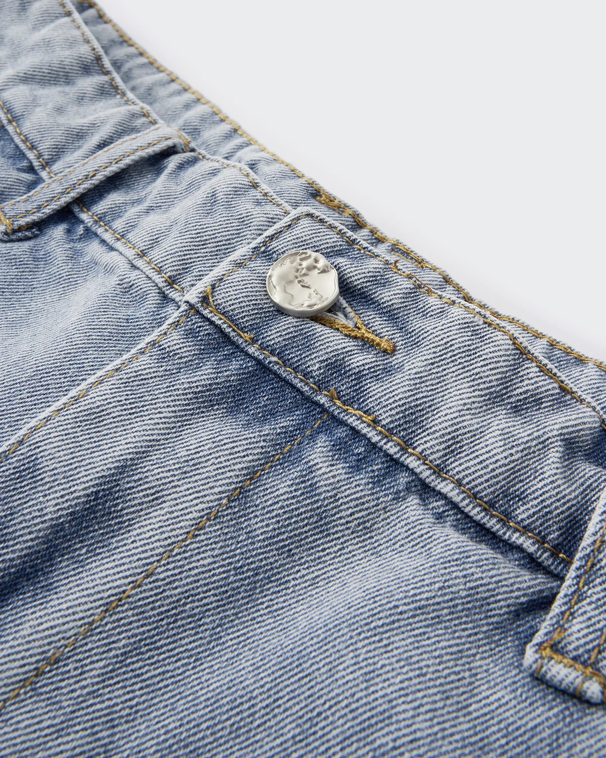 INFLATION Washed Barrel Baggy Jeans - Image 13