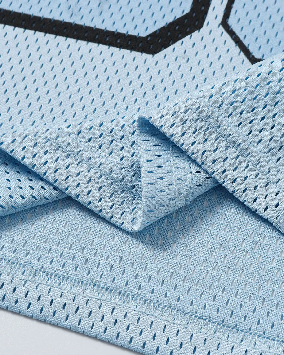 Mesh Patchwork Oversized Jersey | Inflation Streetwear - Image 7