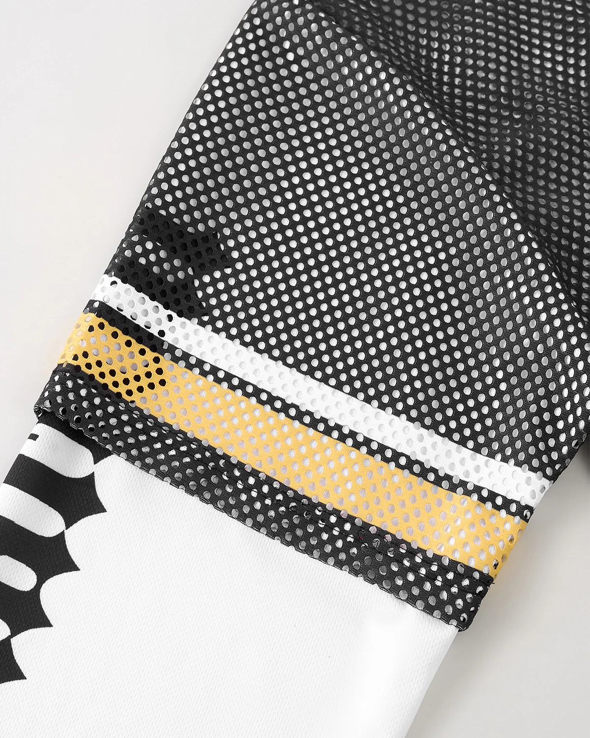 Mesh Skeleton Print Long Sleeve Tee | Inflation Streetwear - Image 3