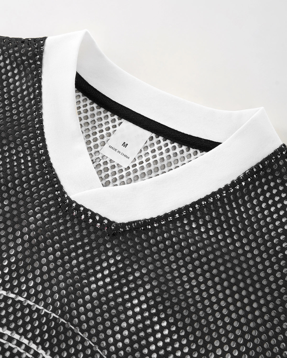 Mesh Skeleton Print Long Sleeve Tee | Inflation Streetwear - Image 6