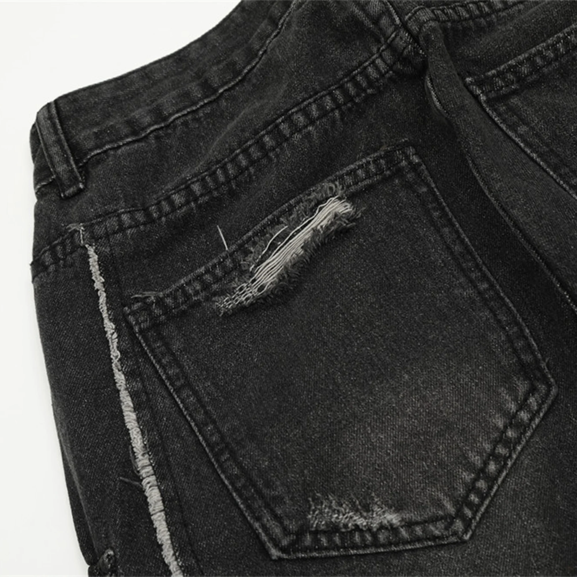 Multi Pockets Cargo Wide Leg Jeans | Inflation Streetwear - Image 7