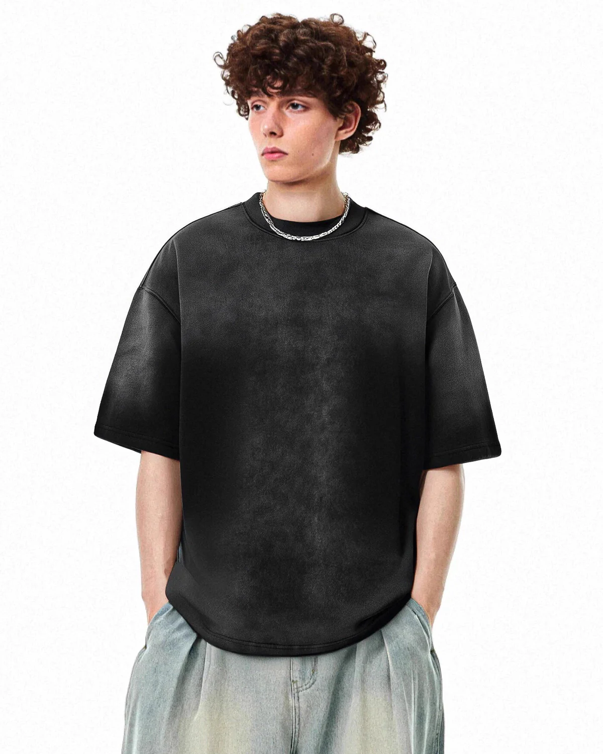 Oversized Monkey Acid Wash Tee | Inflation Streetwear - Image 21