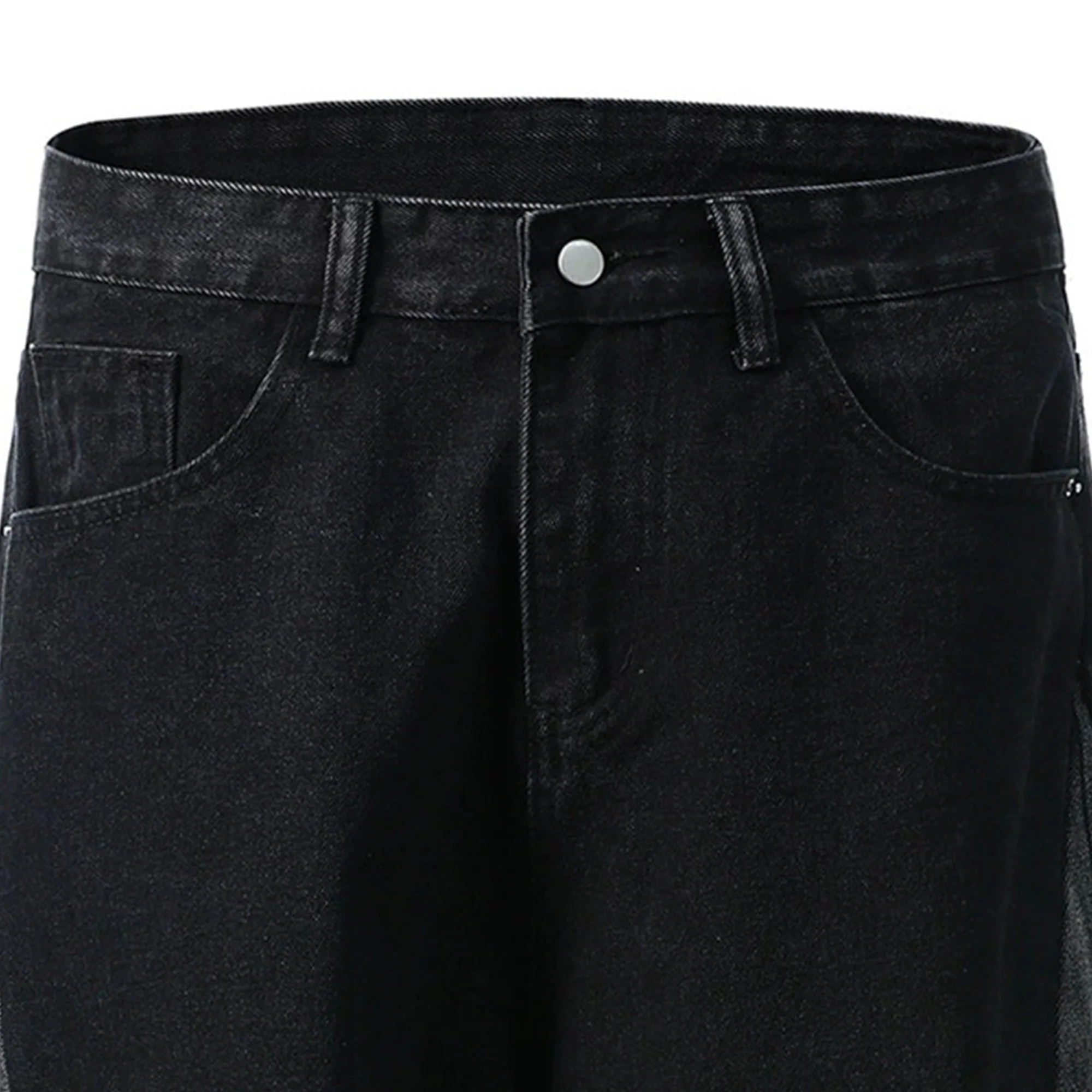 Patchwork Baggy Jeans | Inflation Streetwear - Image 3