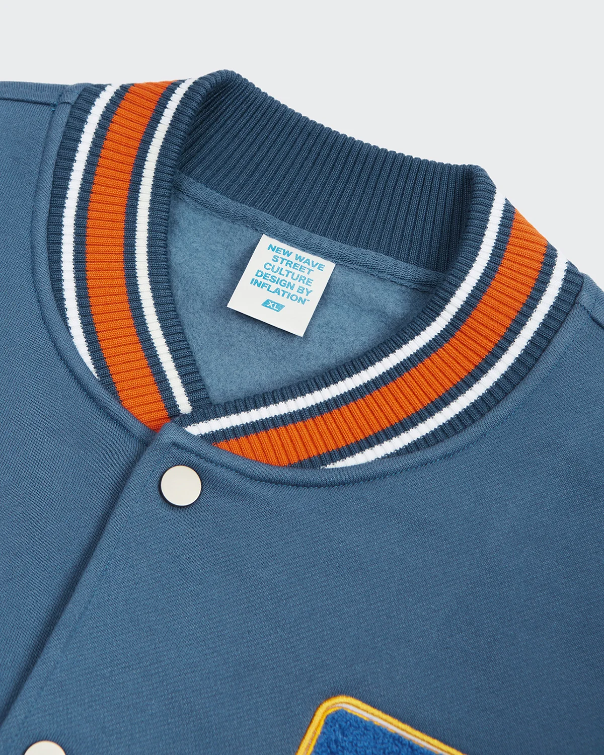 Poker Embroidery Varsity Jacket | Inflation Streetwear - Image 7