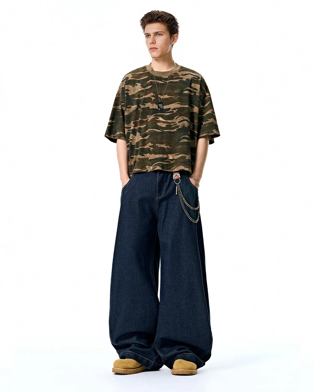 Raw Washed Barrel Jeans | Inflation Streetwear - Image 5
