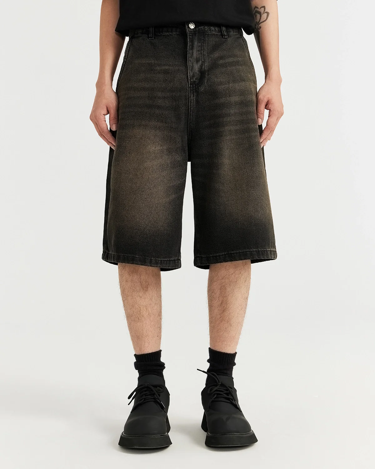 Retro Washed Jorts | Inflation Streetwear - Image 3