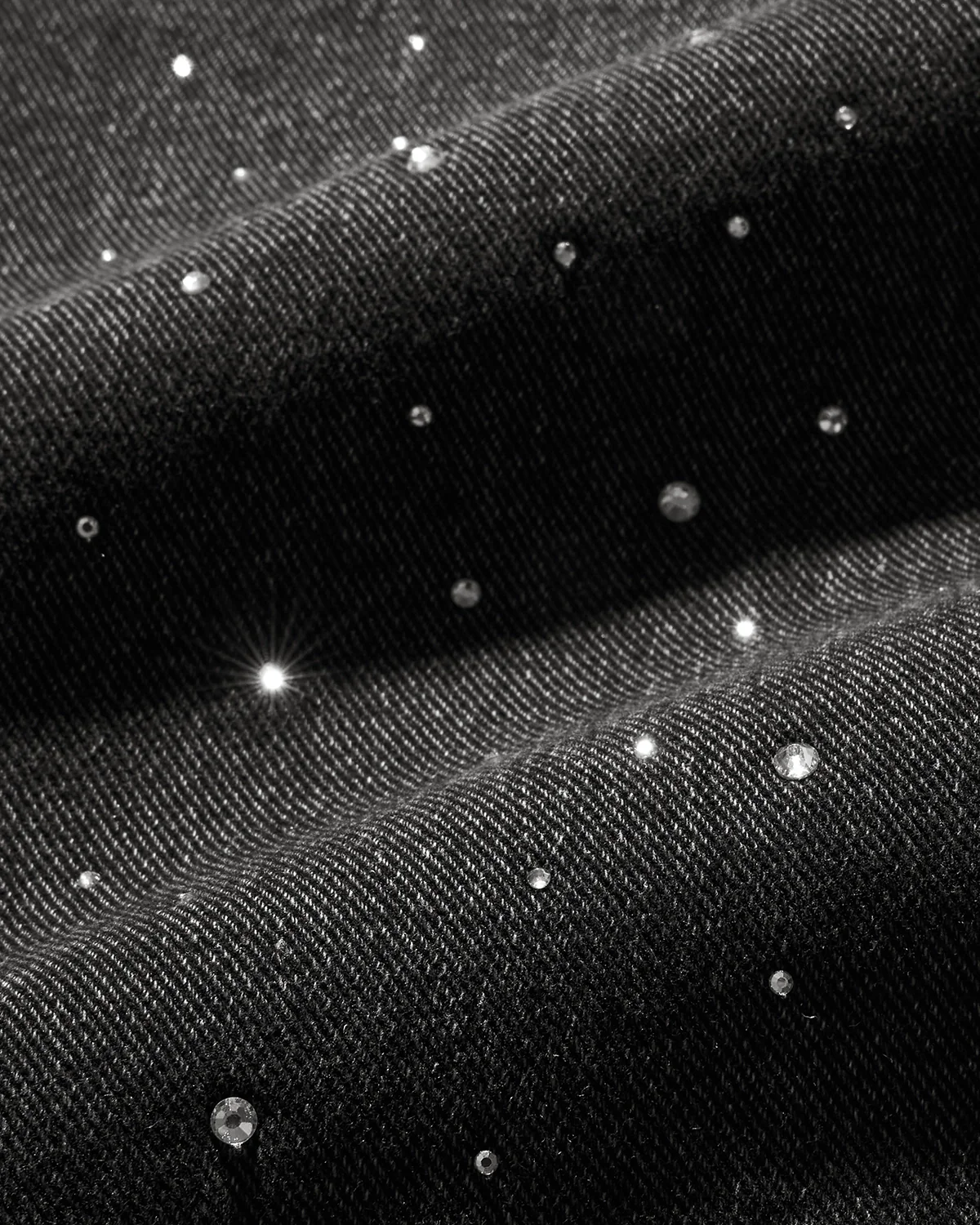 Rhinestone Wavy Baggy Jeans I Inflation Streetwear - Image 7