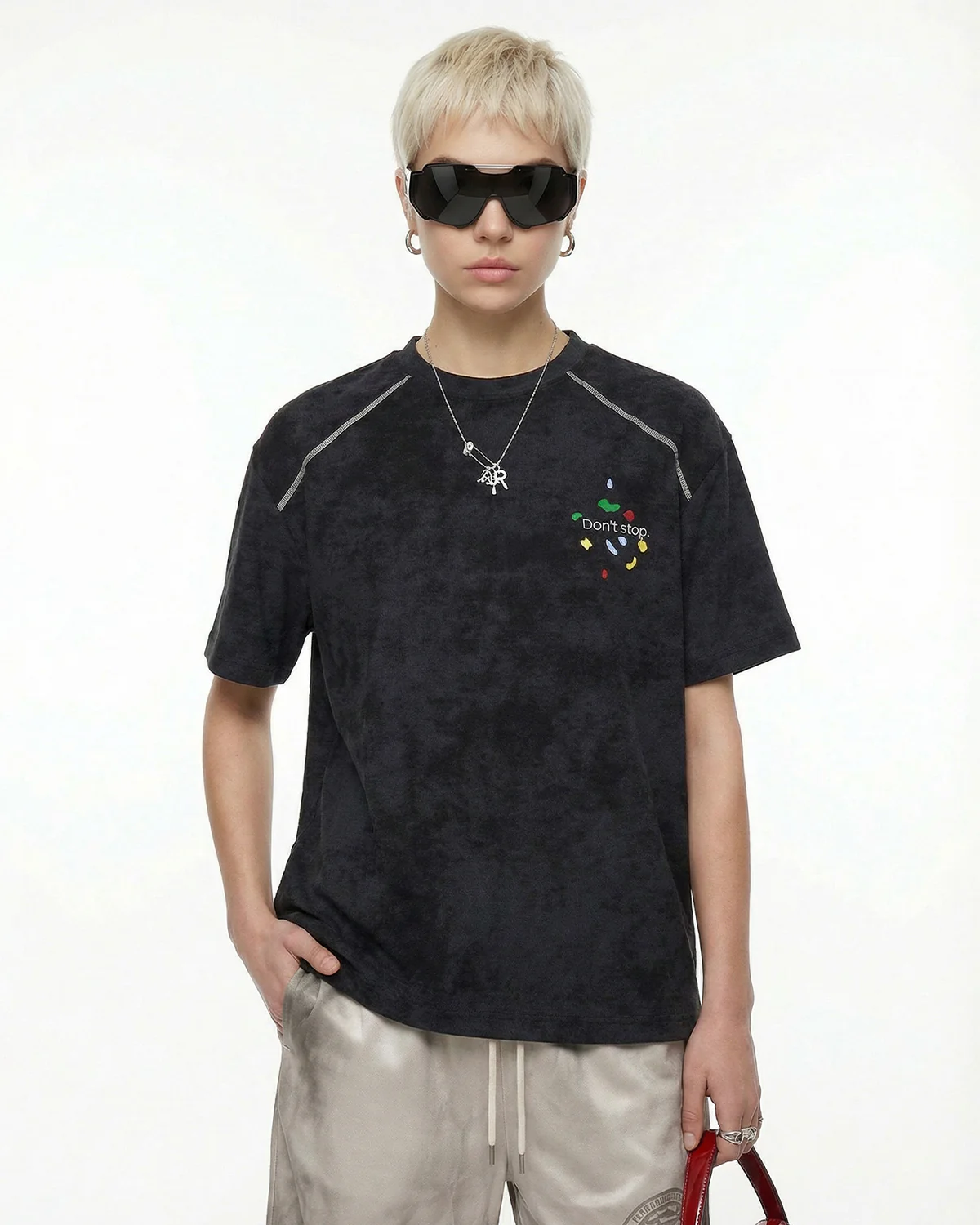 Snow Washed Puff Print T-Shirt | Inflation Streetwear - Image 7