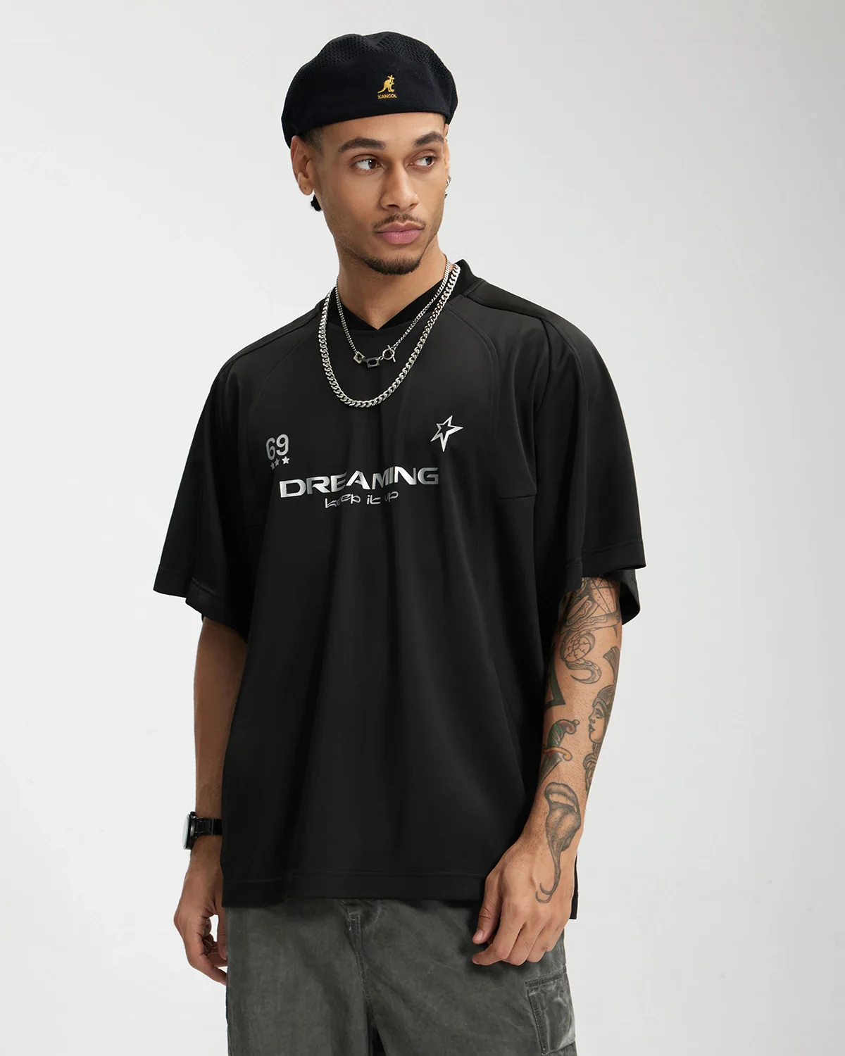 Sportswear Foil Print Jersey | Inflation Streetwear - Image 11