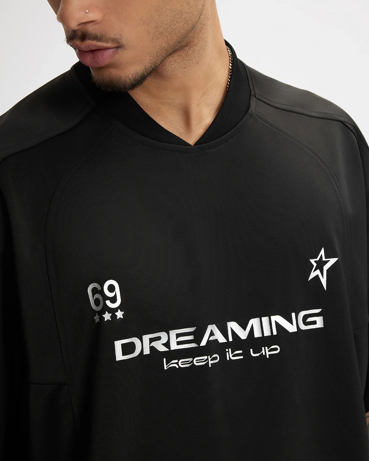 Sportswear Foil Print Jersey | Inflation Streetwear - Image 12