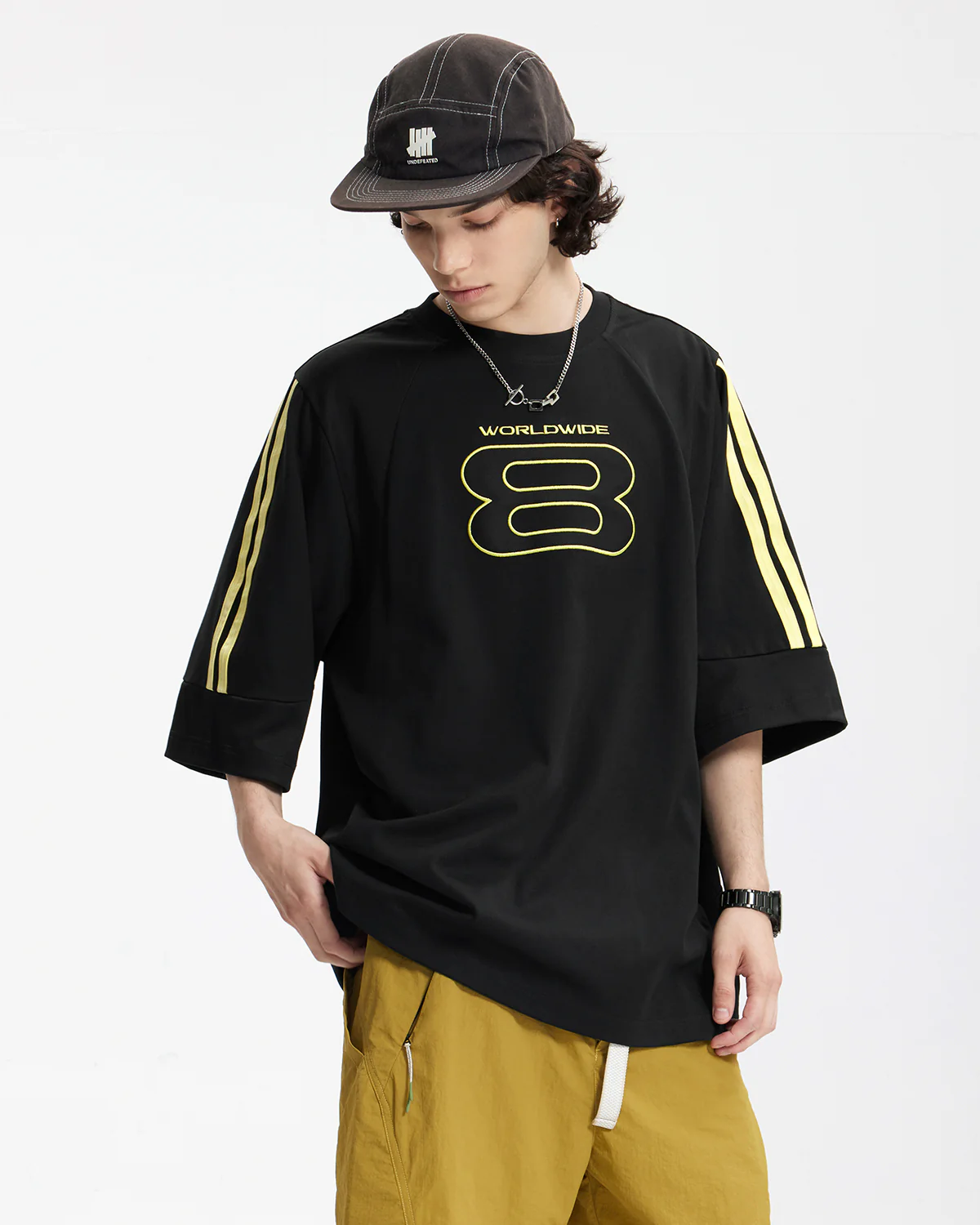 Sporty Patchwork Embroidery Tshirt | Inflation Streetwear - Image 10