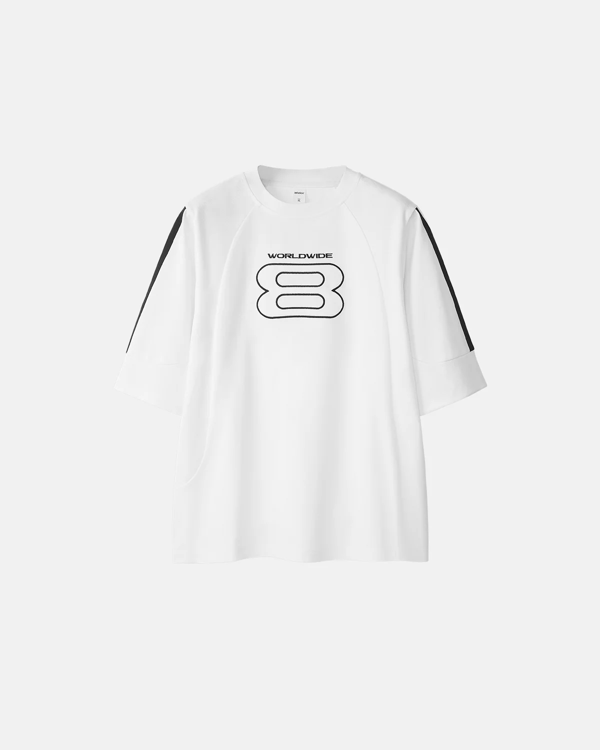 Sporty Patchwork Embroidery Tshirt | Inflation Streetwear - Image 5