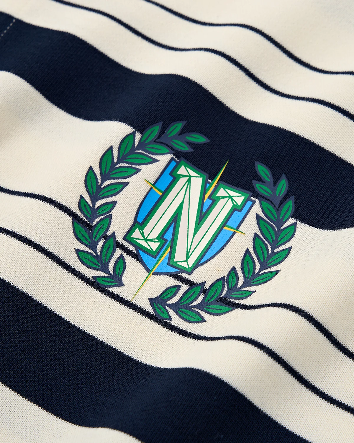 Striped Rugby Polo Shirt | Inflation Streetwear - Image 5