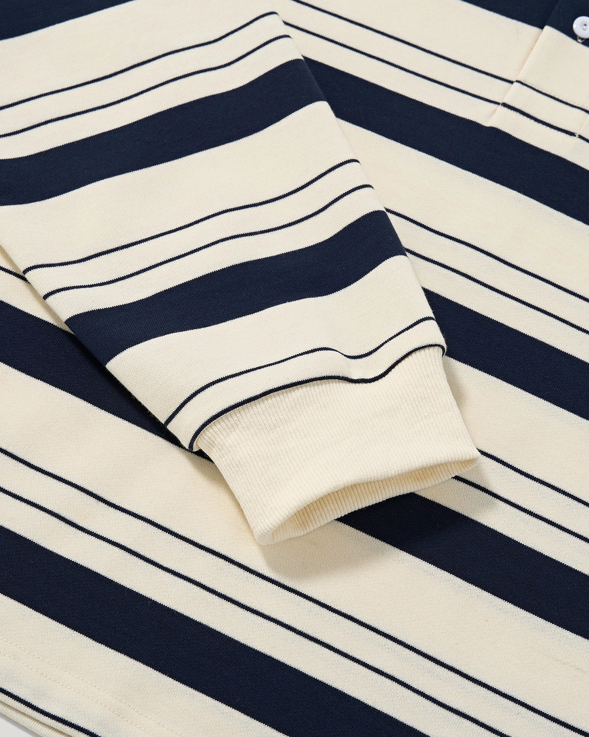 Striped Rugby Polo Shirt | Inflation Streetwear - Image 6