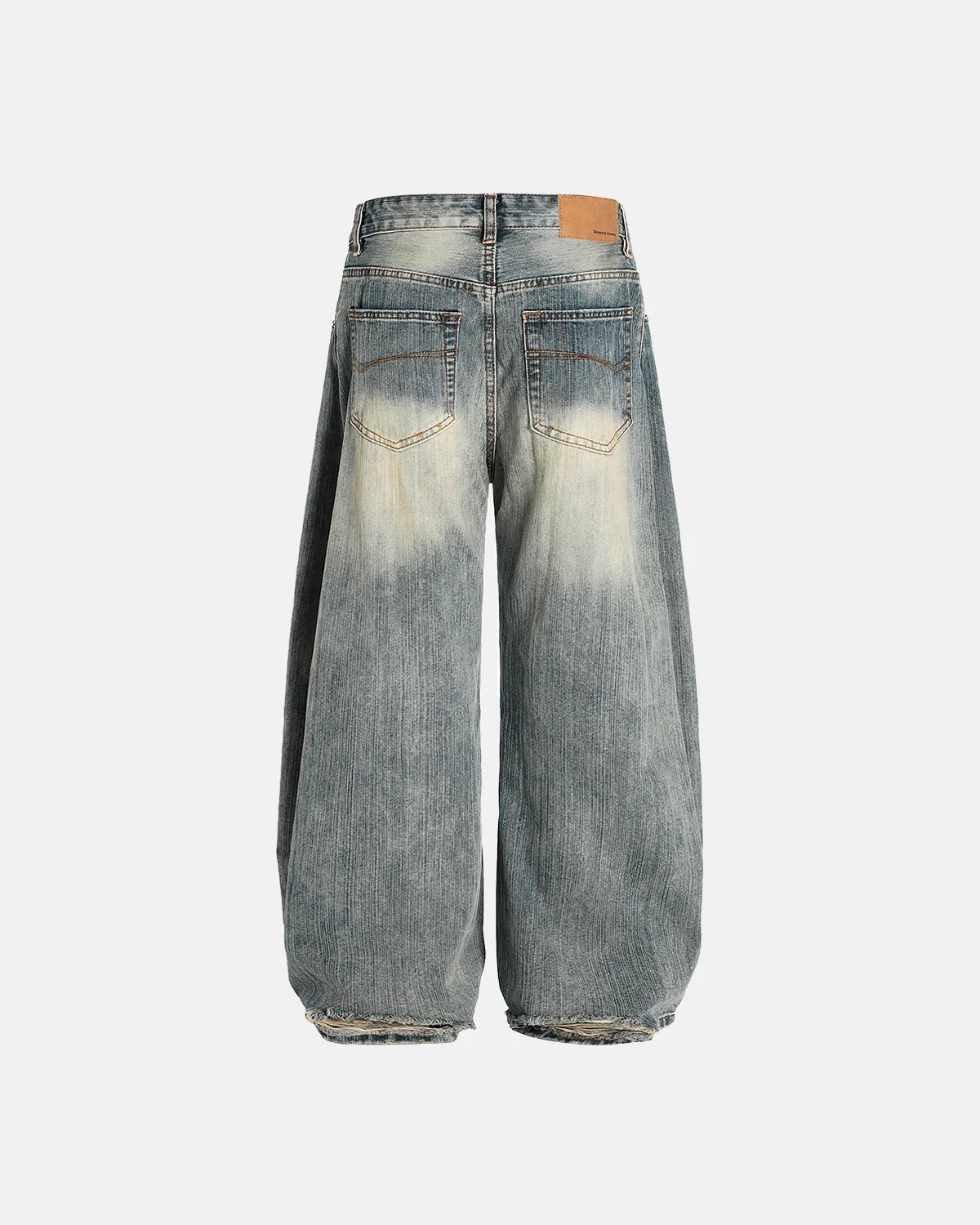 Washed Baggy Jeans | Inflation Streetwear - Image 3
