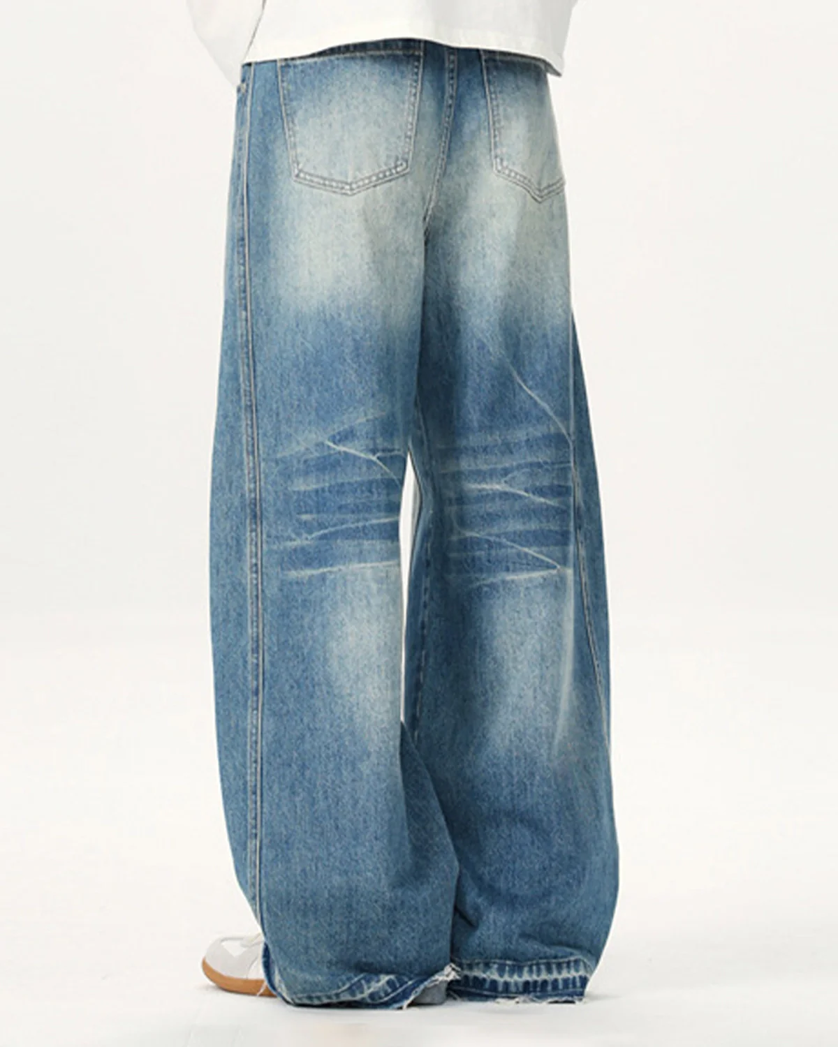 Washed Baggy Jeans | Inflation Streetwear - Image 6